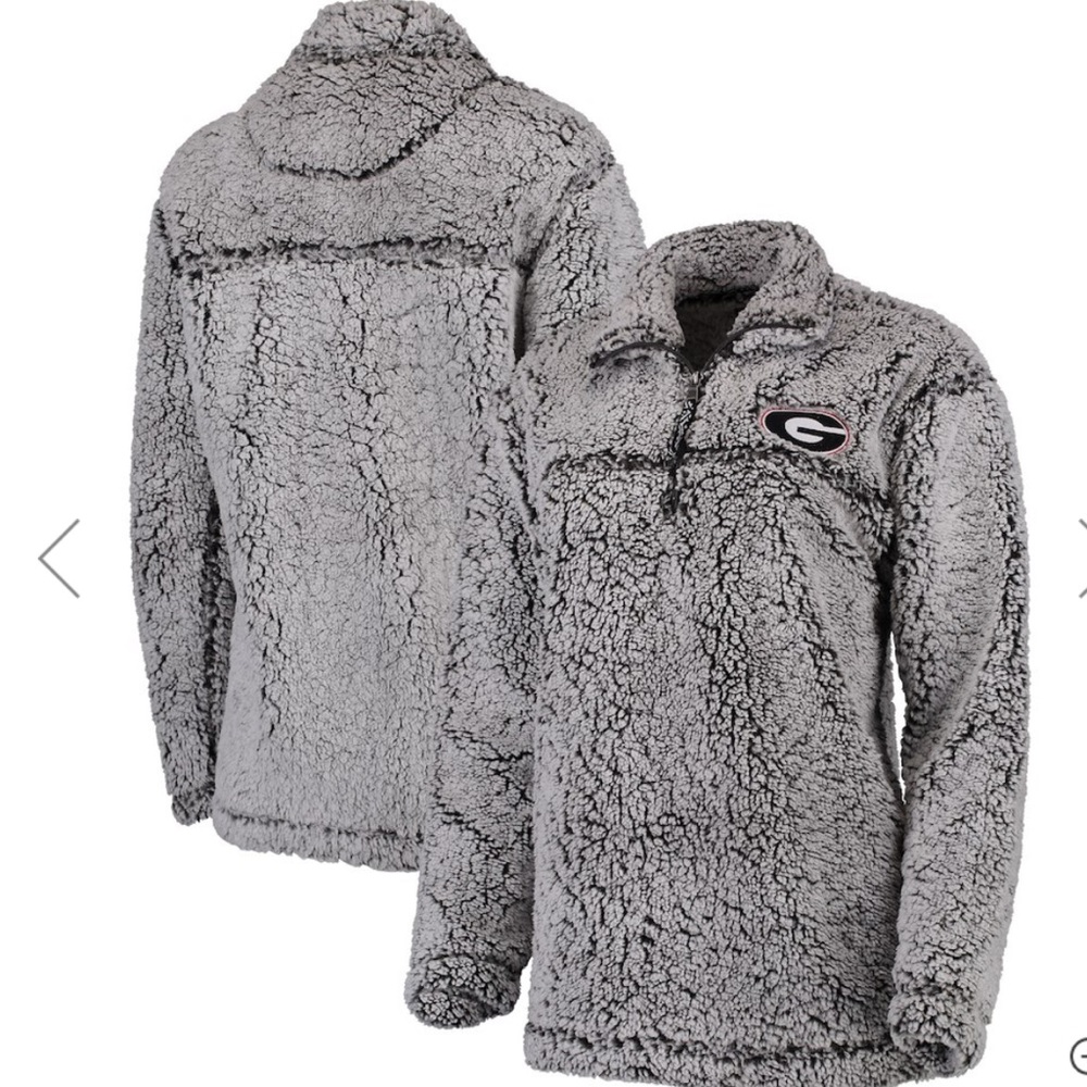 Woman’s Georgia Bulldog Sherpa pull over NWOT